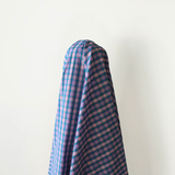 Summer Love: Purple & Pink Seersucker Check 100% Cotton 18 cm w $24 pm