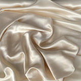 Seashell 100% Mulberry Sandwashed Silk Satin  19 Momme $75 pm