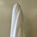 Deadstock; White 100% Tencel 160gsm was $37 now $12 pm