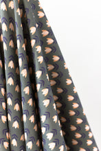 Load image into Gallery viewer, Autumn Vibes 100% Tencel  Olive Tulips 140 cm wide $28 pm
