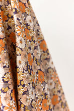 Load image into Gallery viewer, Autumn Vibes 100% Tencel Retro Flowers 140 cm wide $28 pm
