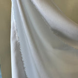 Deadstock; White 100% Tencel 160gsm was $37 now $12 pm
