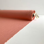 Apricot Wool Viscose Twill fabric