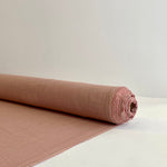 Blush Vintage Finish, Piece Washed 100% Linen fabric