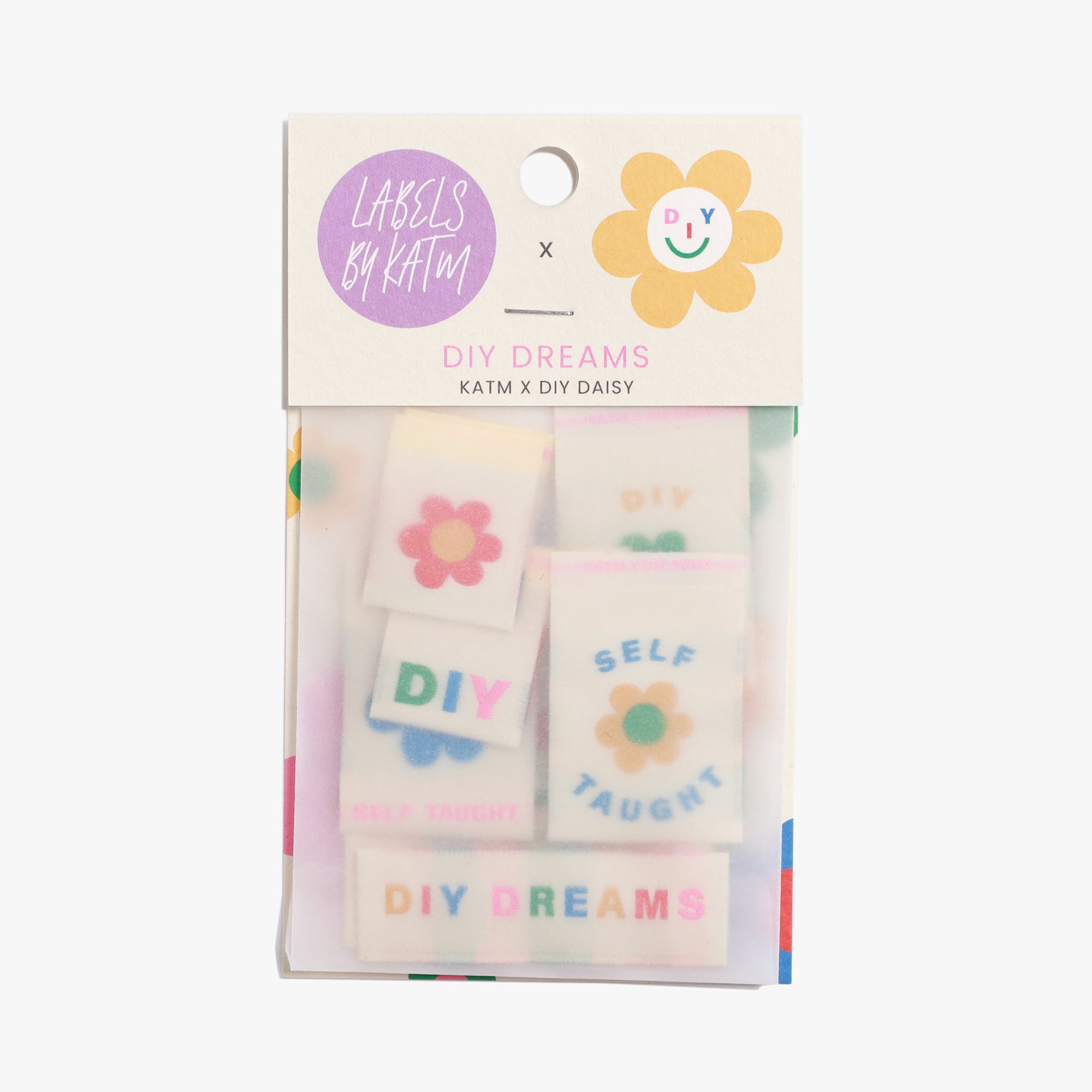 DIY DAISY LABELS 8 PACK