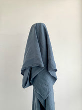 Load image into Gallery viewer, Denim Vintage Finish, Piece Washed 100% Linen fabric
