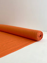 Load image into Gallery viewer, Tiger Orange Prewashed 100% Linen fabric
