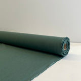 Greenstone Vintage Finish, Piece Washed 100% Linen fabric