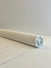 Load image into Gallery viewer, Ivory Vintage Finish, Piece Washed 100% Linen fabric

