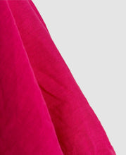 Load image into Gallery viewer, Hot Pink Vintage Finish 100% Linen 165gsm $49pm
