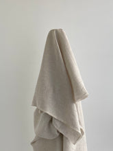 Load image into Gallery viewer, Oatmeal Vintage Finish, Piece Washed 100% Linen fabric
