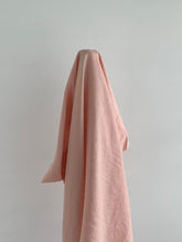 Load image into Gallery viewer, Pale Peach Prewashed 100% Linen fabric
