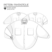 Load image into Gallery viewer, Pattern Fantastique Phen Shirt $39
