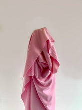 Load image into Gallery viewer, Pink Ballet Slipper Wool Viscose Twil fabric

