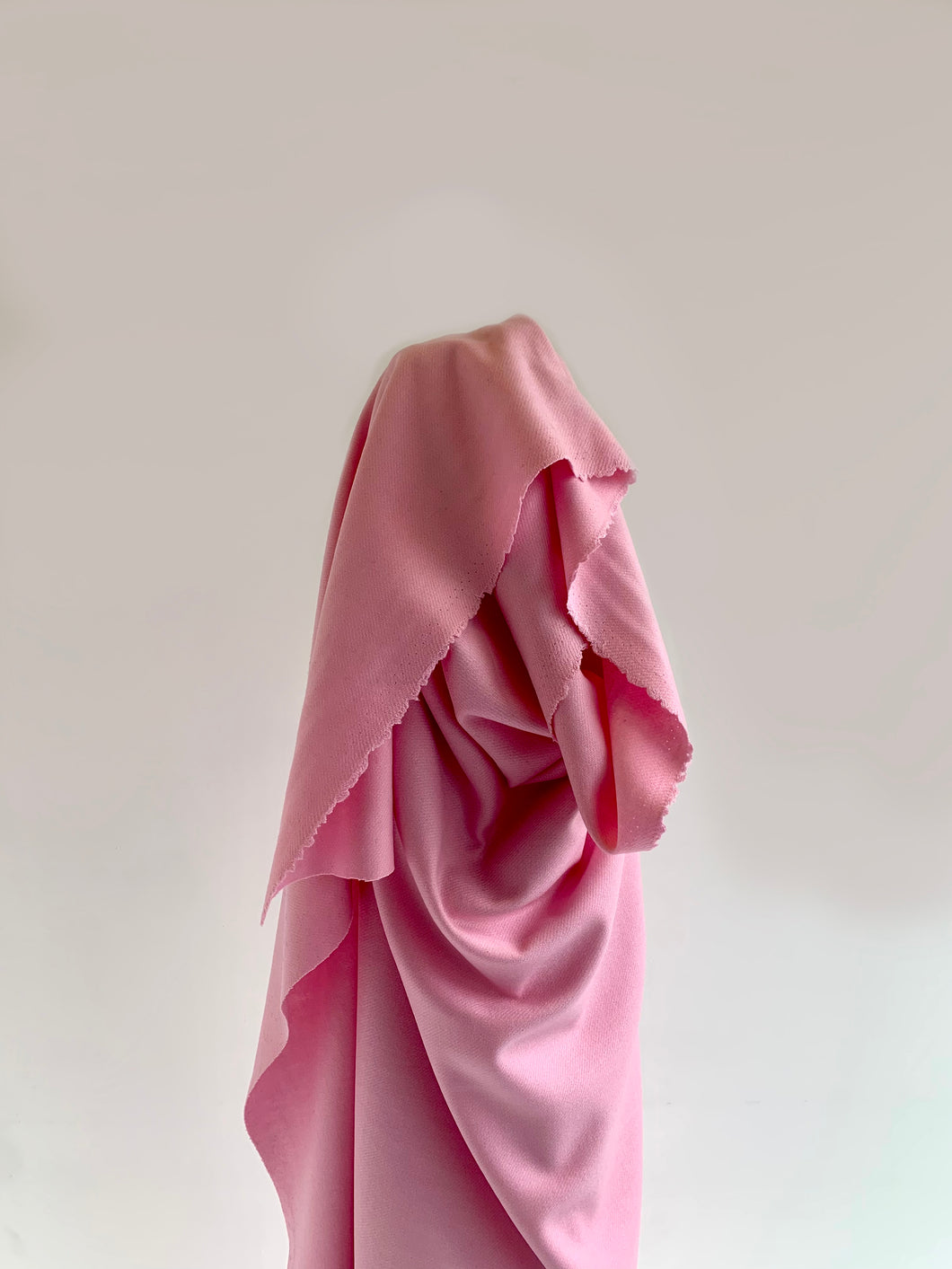 Pink Ballet Slipper Wool Viscose Twil fabric