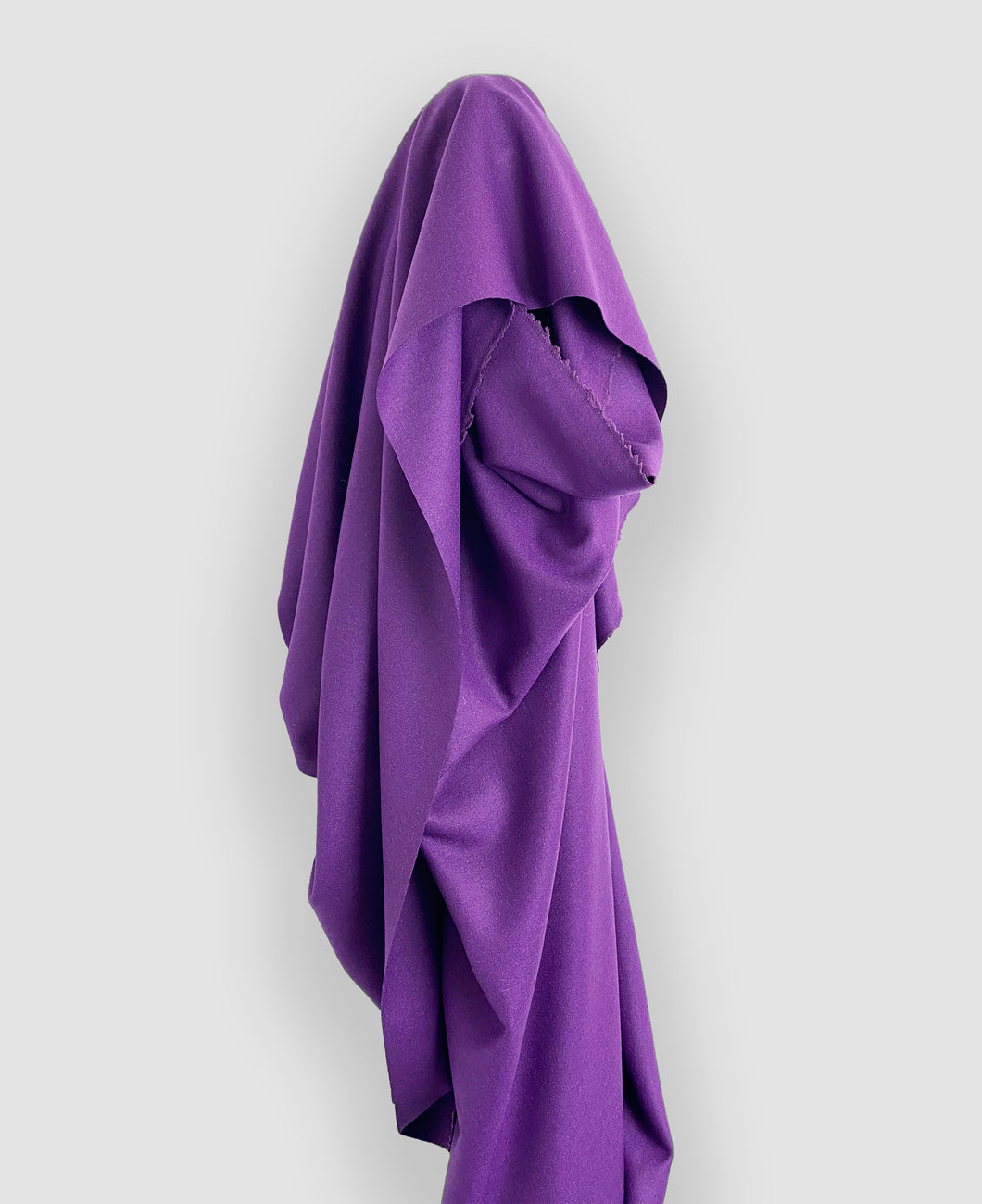 Purple Wool Viscose Blend 390 gsm $36 pm