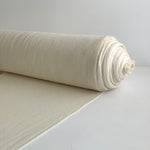 Ivory Boiled Wool fabric