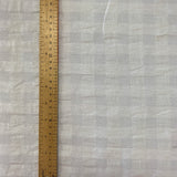 White cotton linen fabric