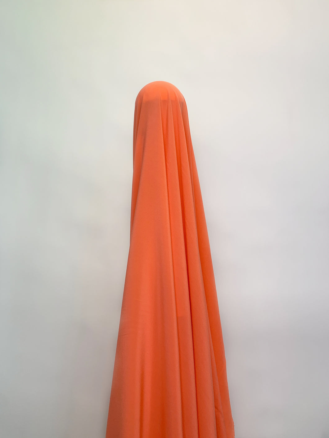 Orange Soda Silk Crepe de Chine fabric
